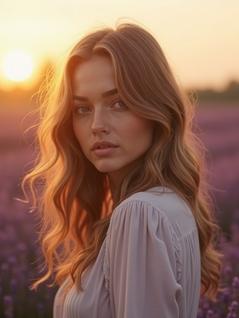 Portrait photography generated with Flux Dev