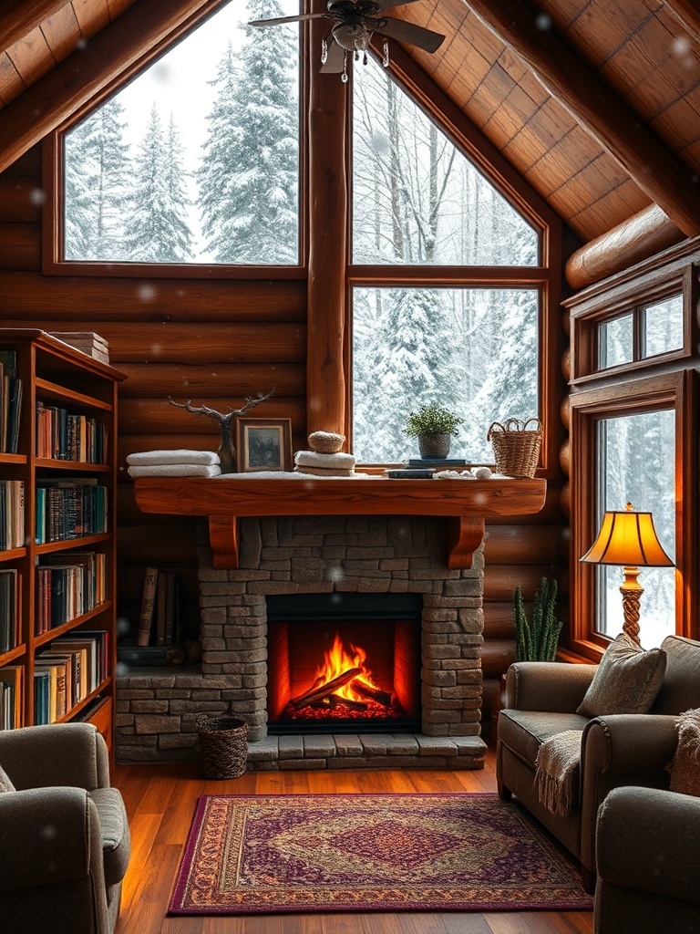 Warm interior scene